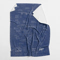 Boeing 747 "Queen of the Skies" Blueprint Blanket